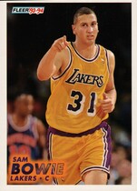1993 Fleer Base Set #311 Sam Bowie