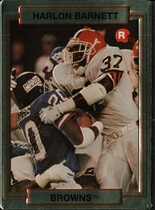 1990 Action Packed Rookie Update #47 Harlon Barnett