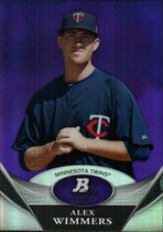 2011 Bowman Platinum Prospects Purple Refractors #BPP51 Alex Wimmers