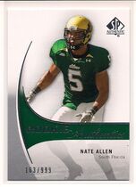 2010 SP Authentic #198 Nate Allen