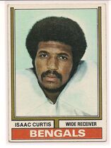 1974 Topps Base Set #315 Isaac Curtis