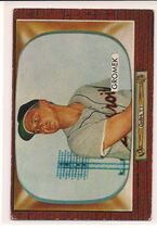 1955 Bowman Base Set #203 Steve Gromek