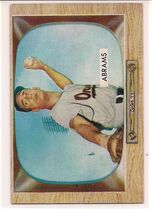 1955 Bowman Base Set #55 Cal Abrams