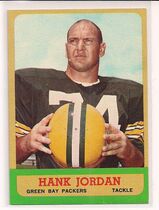 1963 Topps Base Set #93 Hank Jordan