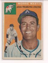 1954 Topps Base Set #168 Morrie Martin