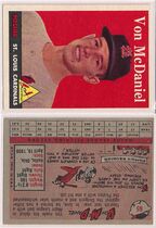 1958 Topps Base Set #65 Von McDaniel