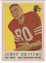 1959 Topps Base Set #42 Jerry Mertens