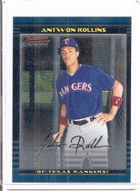 2002 Bowman Chrome #183 Antwon Rollins