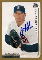 1999 Topps Traded #T42 Junior Herndon