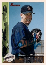 1995 Bowman Base Set #214 Glenn Dishman