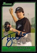 2006 Bowman Draft #BDP42 Ty Taubenheim