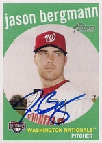 2008 Topps Heritage #46 Jason Bergmann