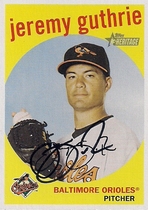 2008 Topps Heritage #384 Jeremy Guthrie