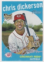 2008 Topps Heritage High Numbers #667 Chris Dickerson