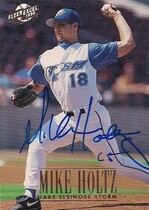 1996 Fleer Excel #28 Mike Holtz