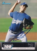 2011 Bowman Topps 100 #TP61 Zach Lee