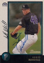 1998 Bowman Base Set #320 Scott Randall