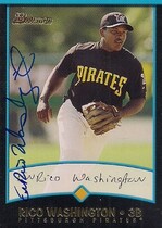 2001 Bowman Base Set #435 Rico Washington