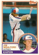 1983 Topps Traded #128 Jim Wohlford