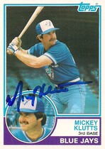 1983 Topps Traded #56 Mickey Klutts