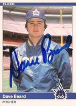 1984 Fleer Update #9 Dave Beard