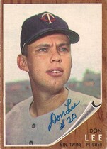 1962 Topps Base Set #166 Don Lee