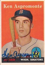 1958 Topps Base Set #405 Ken Aspromonte