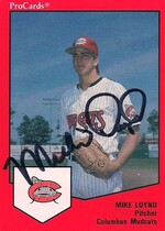 1989 ProCards Columbus Mudcats #147 Mike Loynd