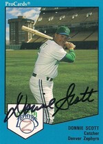 1989 ProCards Denver Zephyrs #52 Donnie Scott