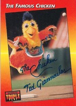 1992 Donruss Triple Play #138 The Famous Chicken