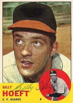 1963 Topps Base Set #346 Billy Hoeft