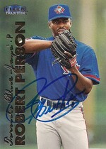 1999 Fleer Tradition #530 Robert Person