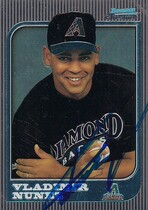 1997 Bowman Chrome #154 Vladimir Nunez