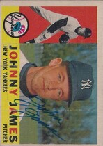 1960 Topps Base Set #499 Johnny James