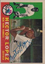 1960 Topps Base Set #163 Hector Lopez