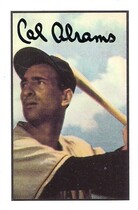 1983 Card Collectors Company 1953 Bowman Color Reprint #160 Cal Abrams