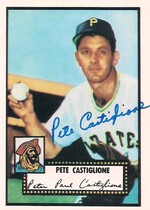 1983 Topps Reprint 52 #260 Pete Castiglione