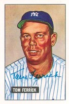 1986 Card Collectors Company 1951 Bowman Reprint #182 Tom Ferrick