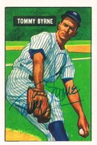 1986 Card Collectors Company 1951 Bowman Reprint #73 Tommy Byrne