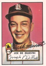 1983 Topps Reprint 52 #286 Joe DeMaestri