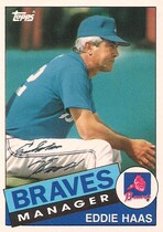 1985 Topps Traded #44 Eddie Haas