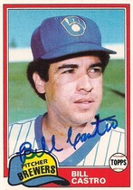 1981 Topps Base Set #271 Bill Castro