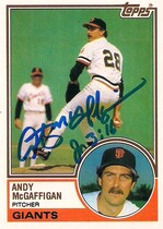 1983 Topps Traded #68 Andy McGaffigan