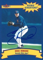 2002 Fleer Rookie Sensations #16RS Eric Hinske