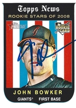 2008 Topps Heritage High Numbers #681 John Bowker