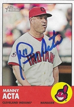 2012 Topps Heritage #48 Manny Acta