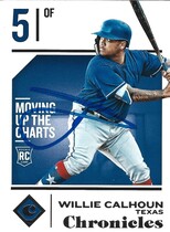 2018 Panini Chronicles #24 Willie Calhoun