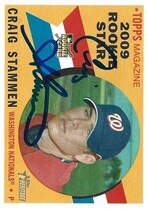 2009 Topps Heritage High Number #547 Craig Stammen