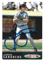 2002 Topps Total #254 Jared Sandberg