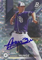 2019 Bowman Platinum Top Prospects Ice #TOP-89 Andres Munoz